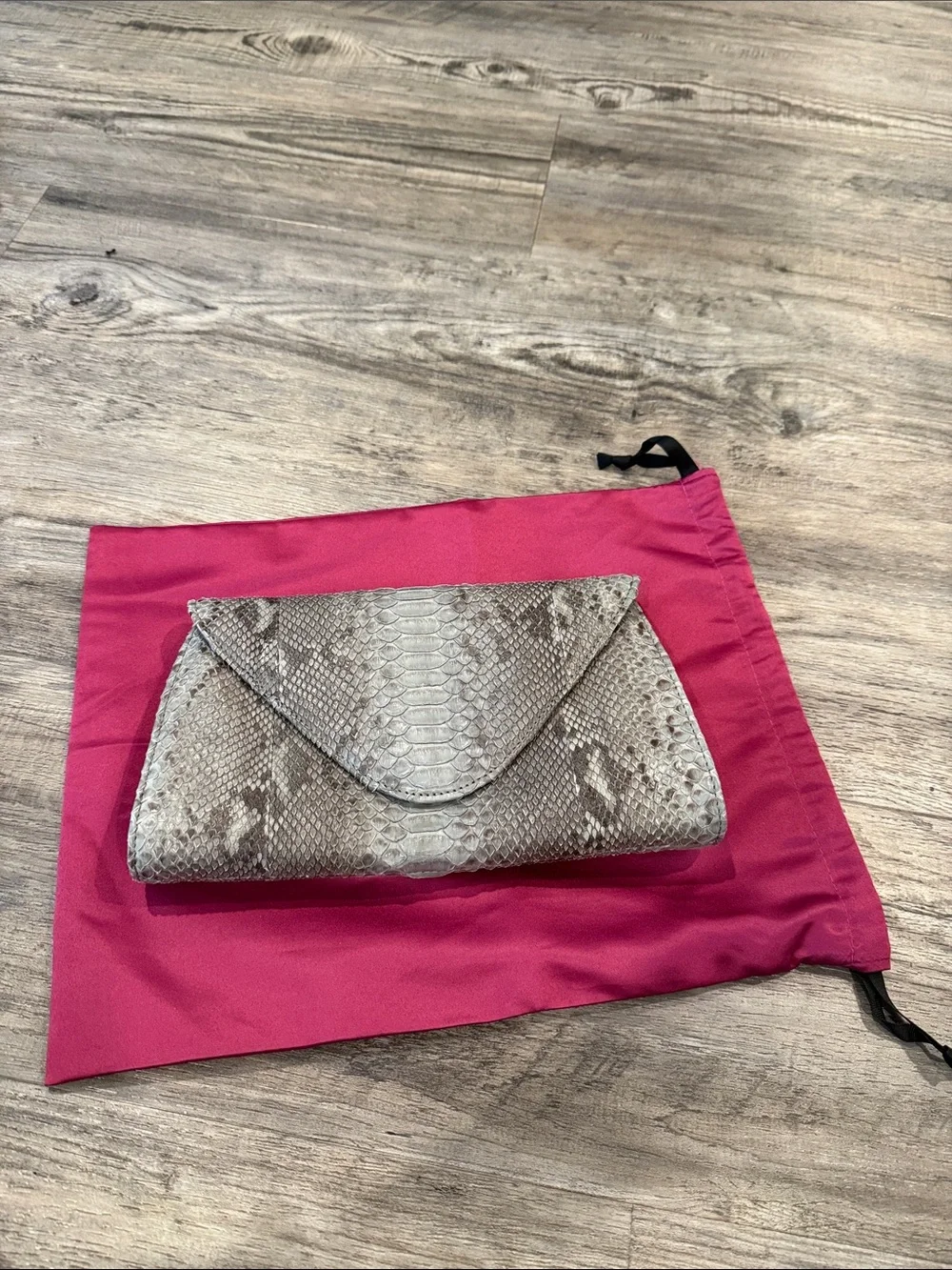 Jilly New York Clutch Exotic Skin Bag